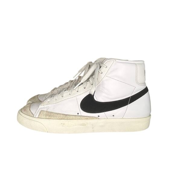 Nike Other - Mens Nike Blazer Mid '77 Vintage Casual Shoes Size 10 White Black
